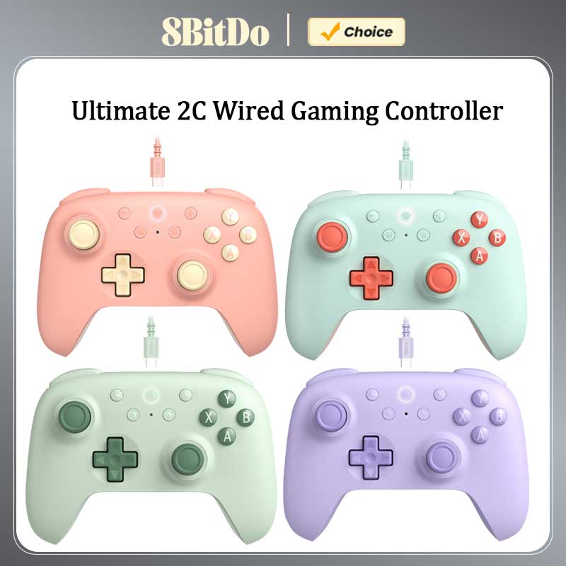 Joystick Pc Gaming - 8BitDo Ultimate 2C Wired Gaming Controller