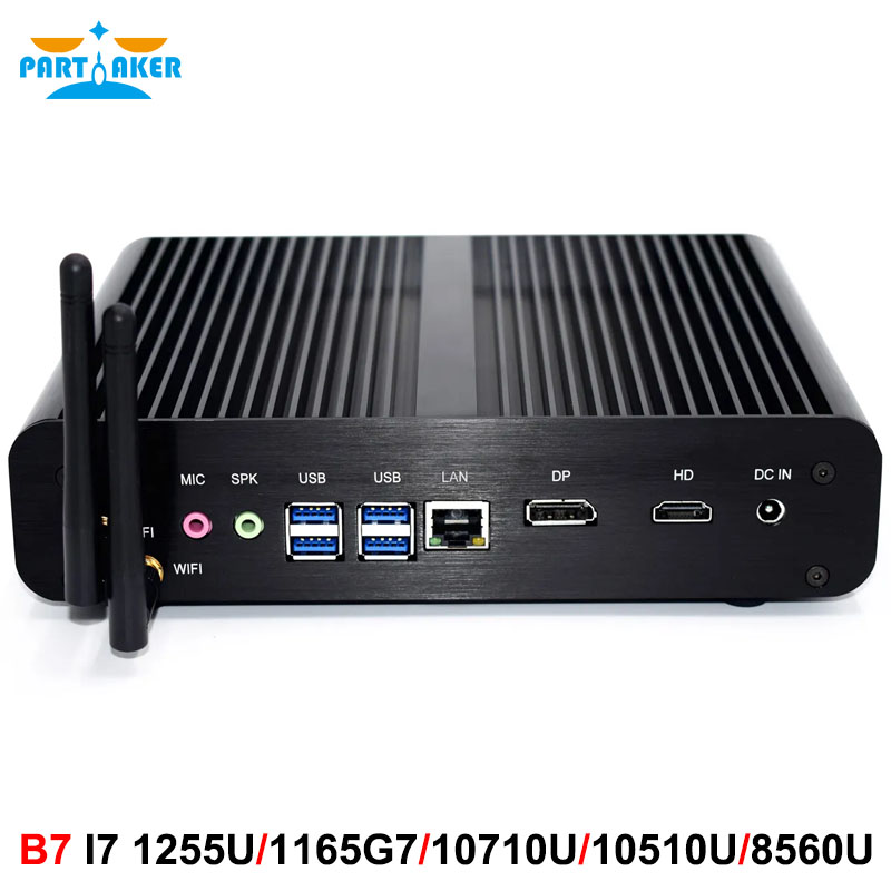 Pc Gaming Core I7 - Partaker 12th Gen Alder Lake Fanless