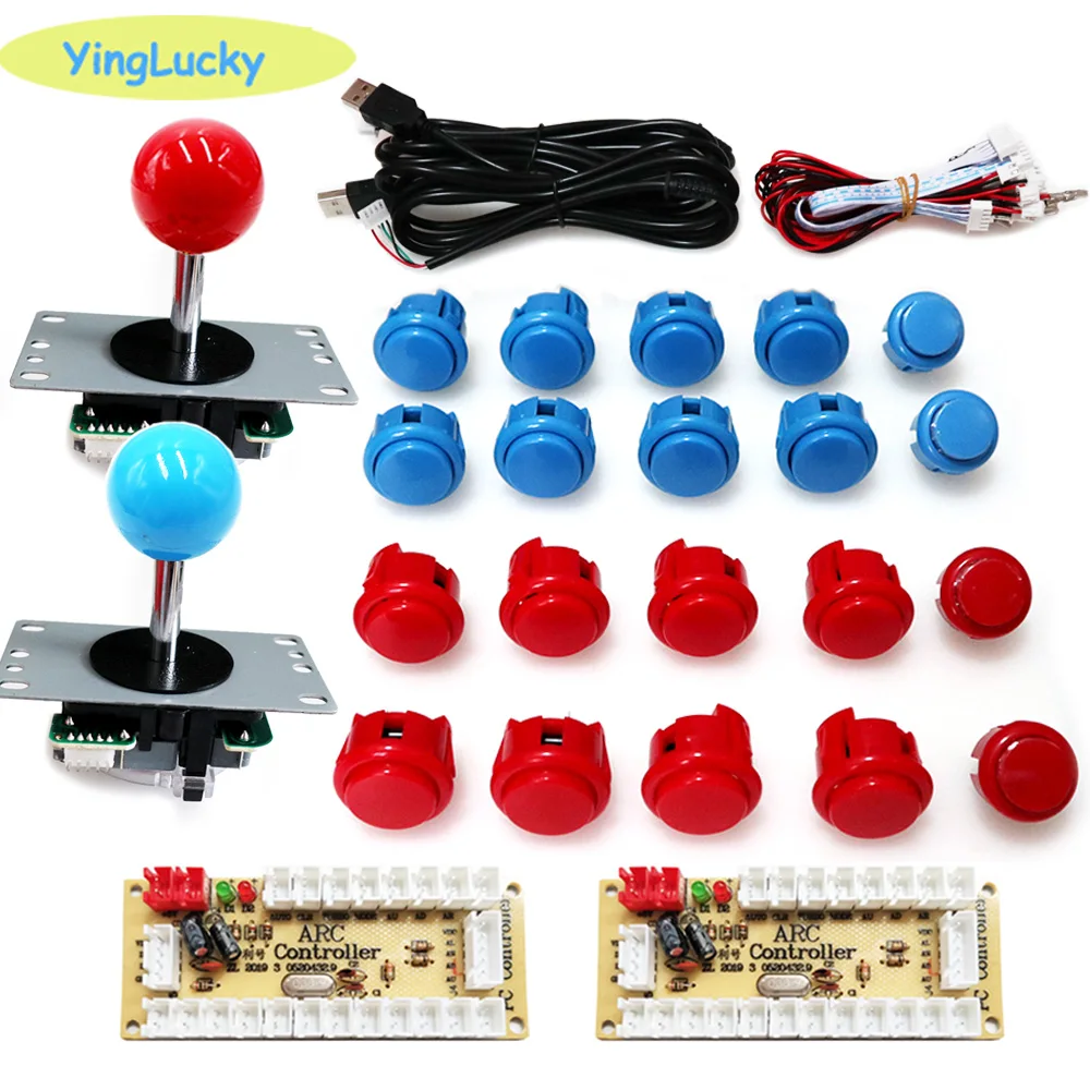 Arcade 2 Player Zero Delay Kit - Joystick Pc Gaming 评论和价格