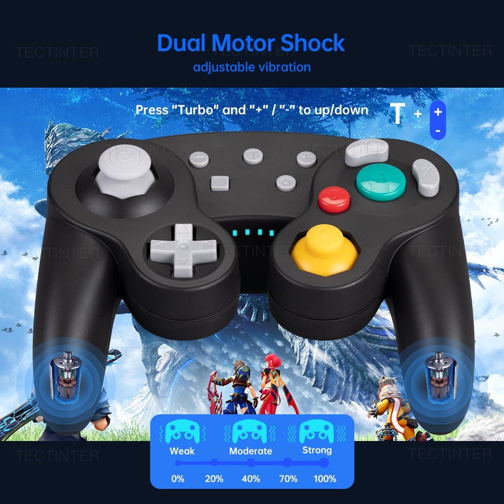 Support Bluetooth Gamecube Con - Joystick Pc Gaming 评论和价格