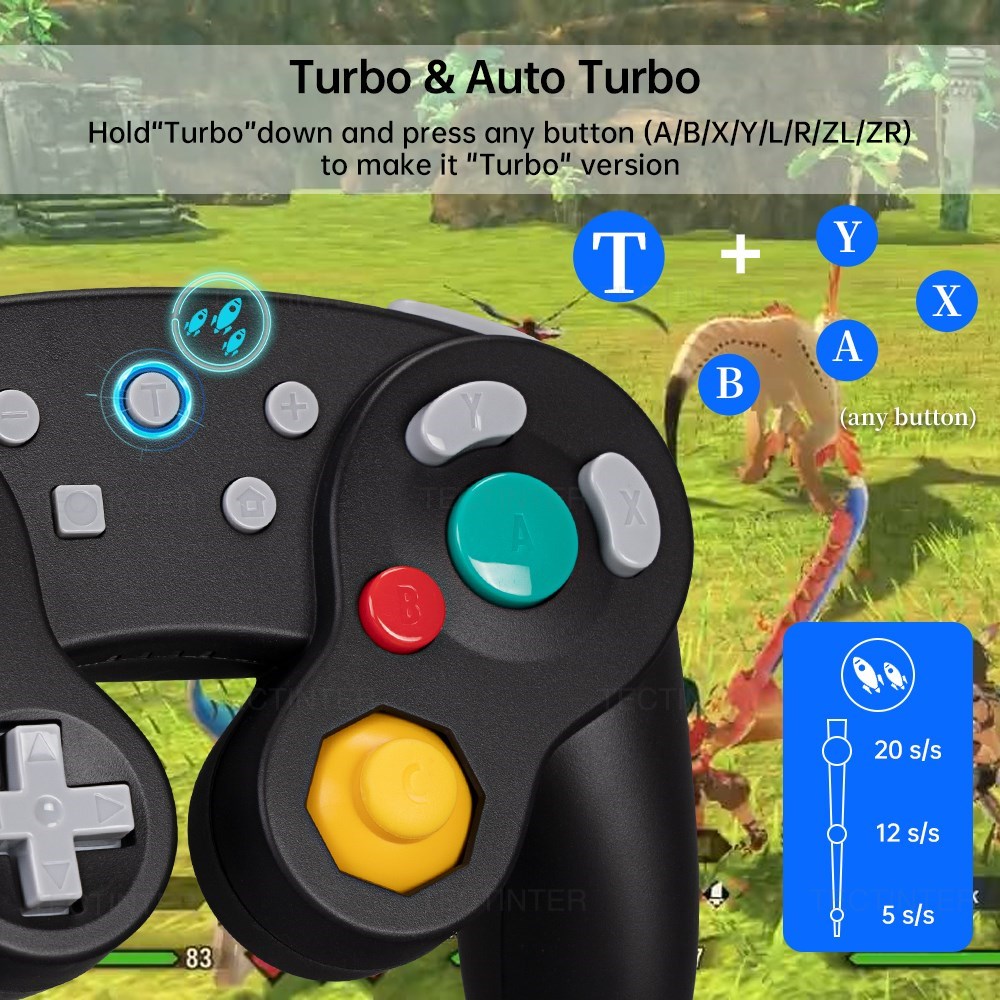 Support Bluetooth Gamecube Con - Joystick Pc Gaming 评论和价格