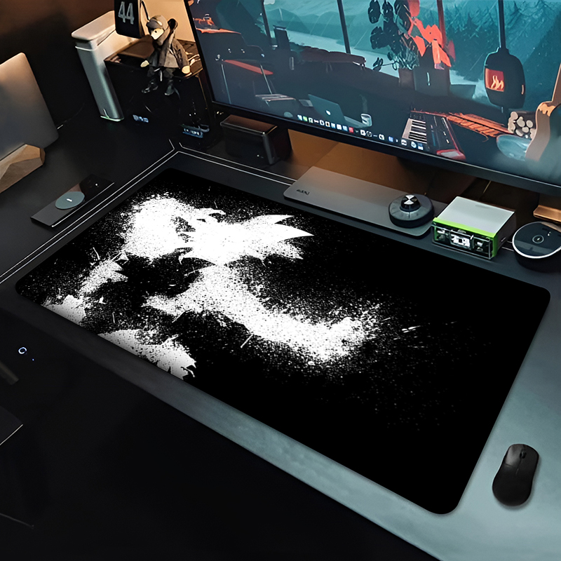DBZ Black Anime Mouse Pad Drag - Pc Gaming Keyboards 评论和价格