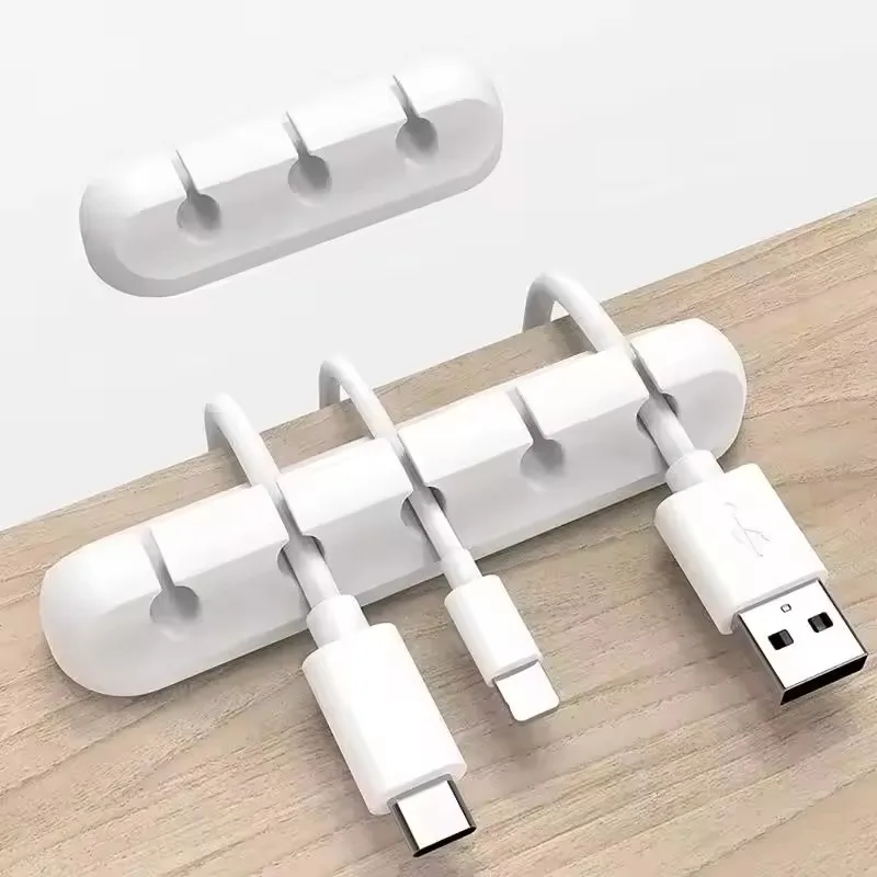 Silicone USB Cable Clip Winder - Desk Cable Organizer 评论和价格