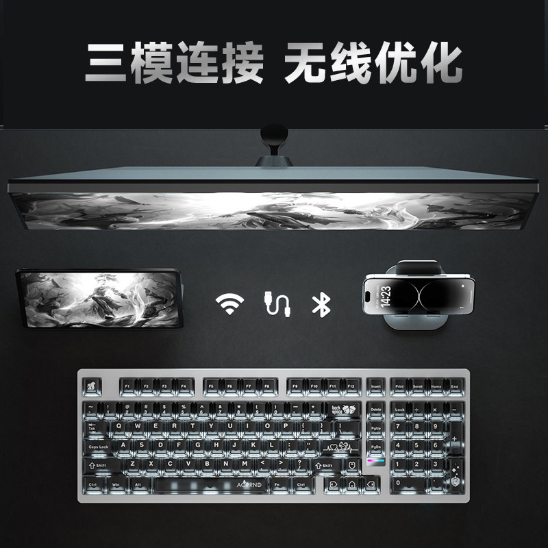 Weika Max102 Aluminum Case Wir - Pc Gaming Keyboards 评论和价格