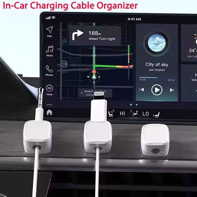 Magnetic Cable Clip Winder Hol - Desk Cable Organizer 评论和价格