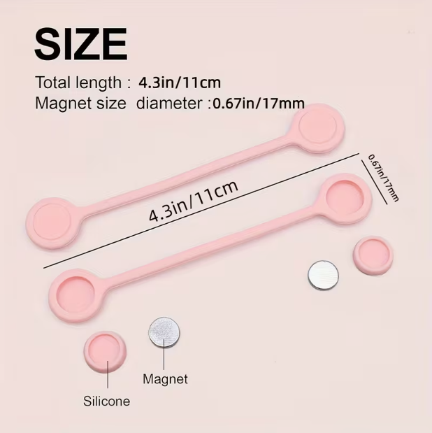 3pcs Magnetic charging cable o - Desk Cable Organizer 评论和价格
