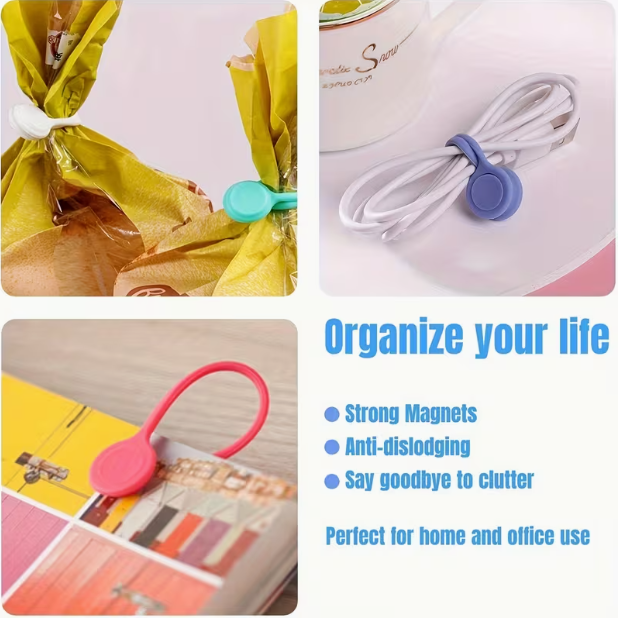 3pcs Magnetic charging cable o - Desk Cable Organizer 评论和价格