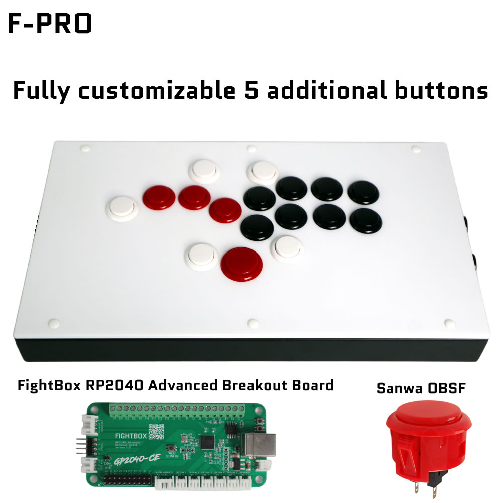 FightBox F-PRO All Button Leve - Joystick Pc Gaming 评论和价格