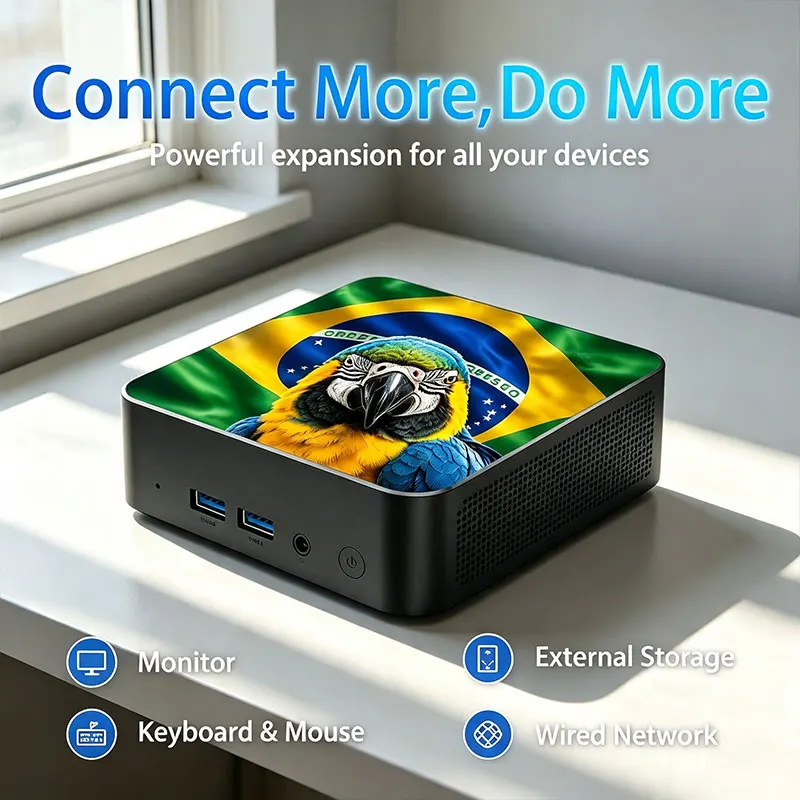 New Mexico Brazil Flag Mini PC - Pc Gaming Ddr3 评论和价格