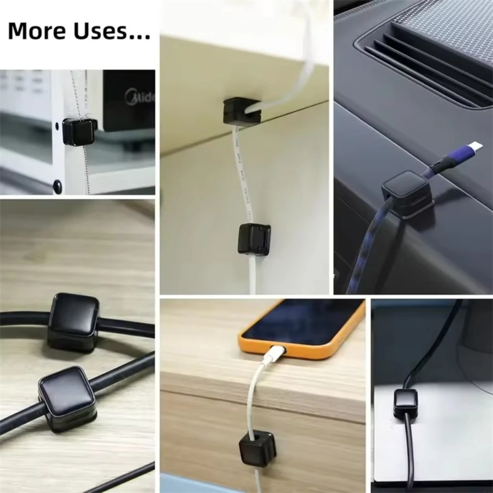 Magnetic Strong ​Cable Clips A - Desk Cable Organizer 评论和价格