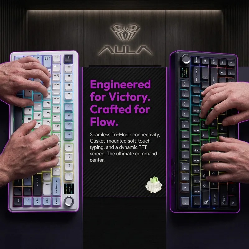 AULA F75 Max Mechanical Keyboa - Pc Gaming Keyboards 评论和价格