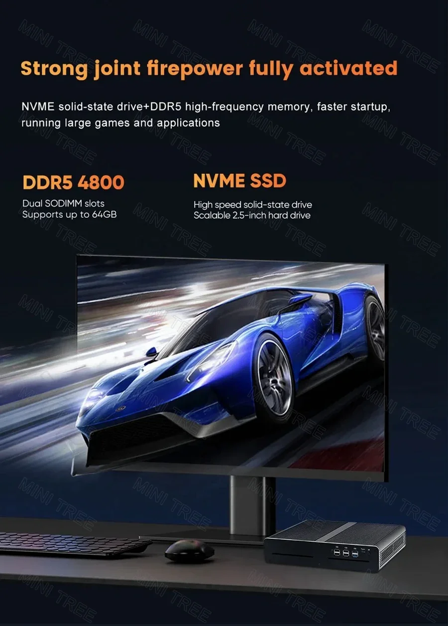 13th Gen Gaming Mini PC I ntel - Pc Gaming Rtx 4060 评论和价格