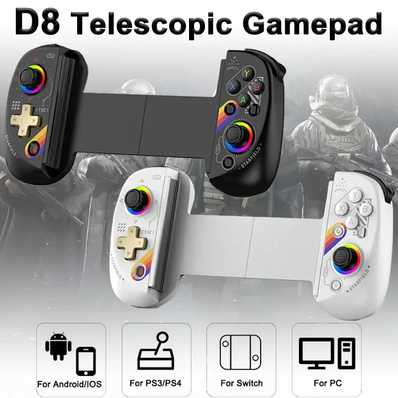 Hot Sale BSP D8 RGB Tablet Con - Joystick Pc Gaming 评论和价格