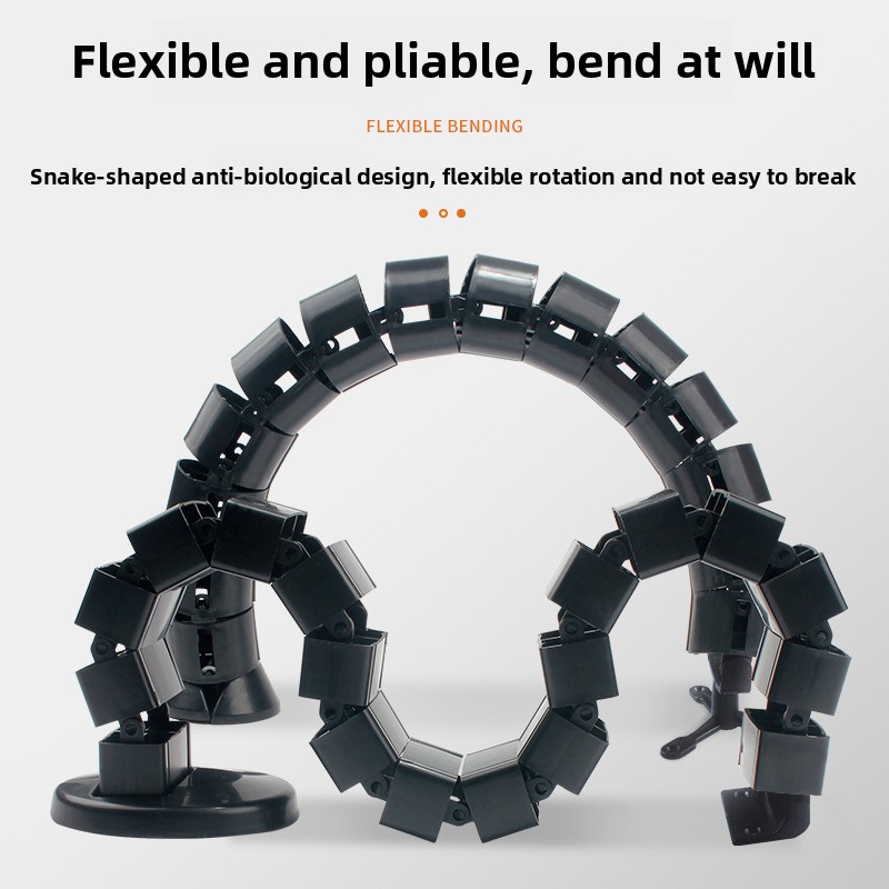 Wire Spine Cable Sleeve Under  - Desk Cable Organizer 评论和价格