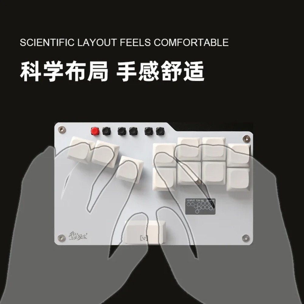 HitBox Mini Keyboard Portable  - Joystick Pc Gaming 评论和价格