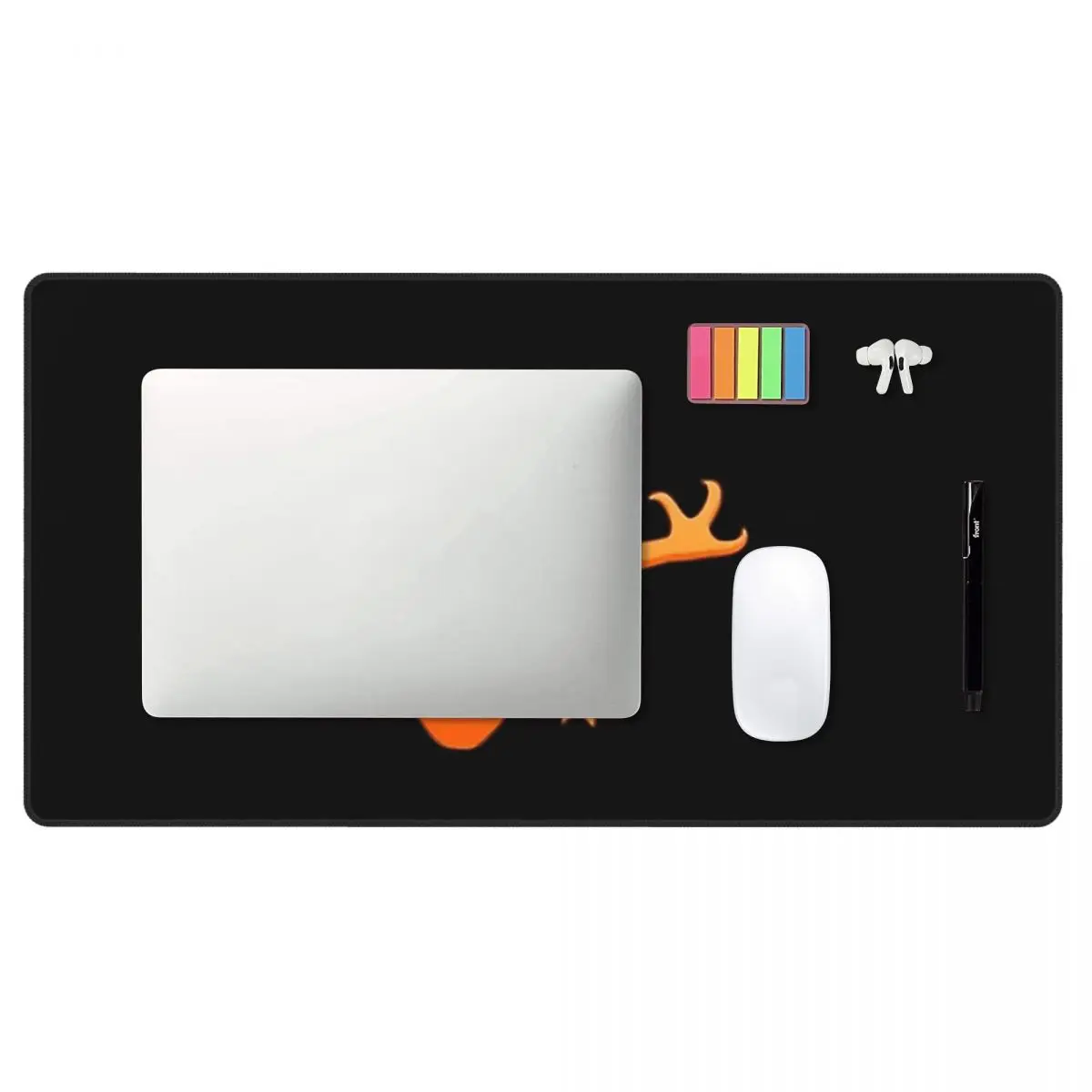 Large Mouse Pad Orange Rainbow - Pc Gaming Orange 评论和价格