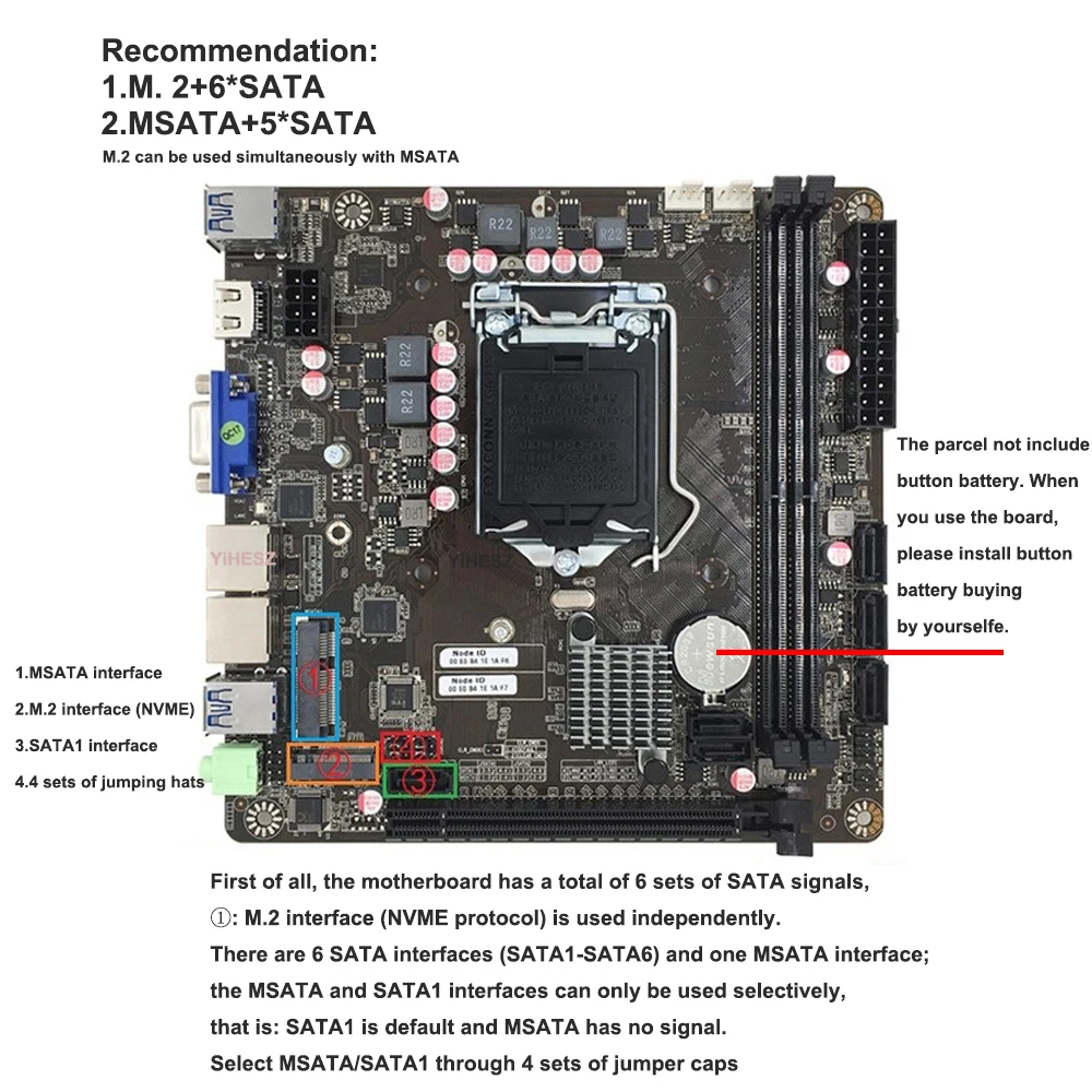 B365 Mini-ITX Motherboard LGA  - Pc Gaming Core I7 评论和价格