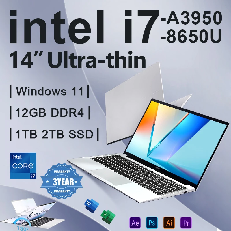 2026 Office Laptop Windows 11  - Pc Gaming Core I7 评论和价格