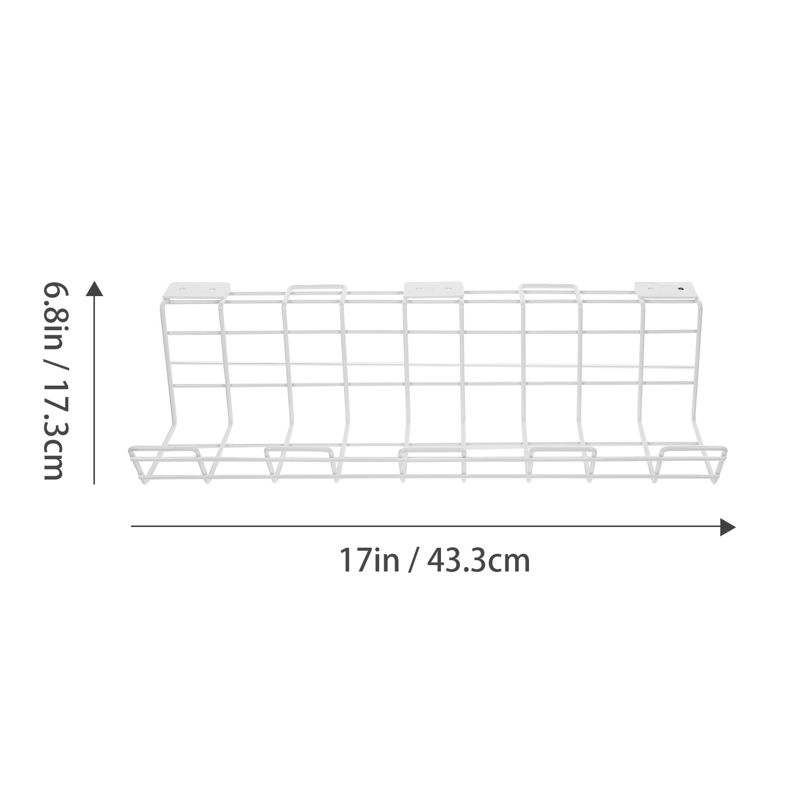 2Pcs Under Desk Cable Organize - Desk Cable Organizer 评论和价格