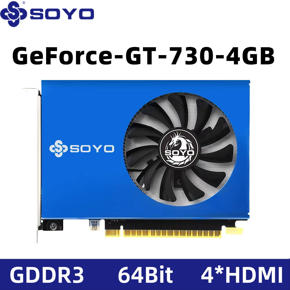 SOYO NVIDIA GeForce GT 730 4GB - Pc Gaming Nvidia 评论和价格