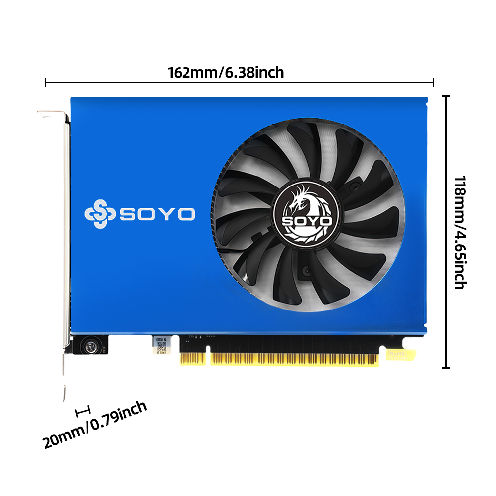SOYO NVIDIA GeForce GT 730 4GB - Pc Gaming Nvidia 评论和价格