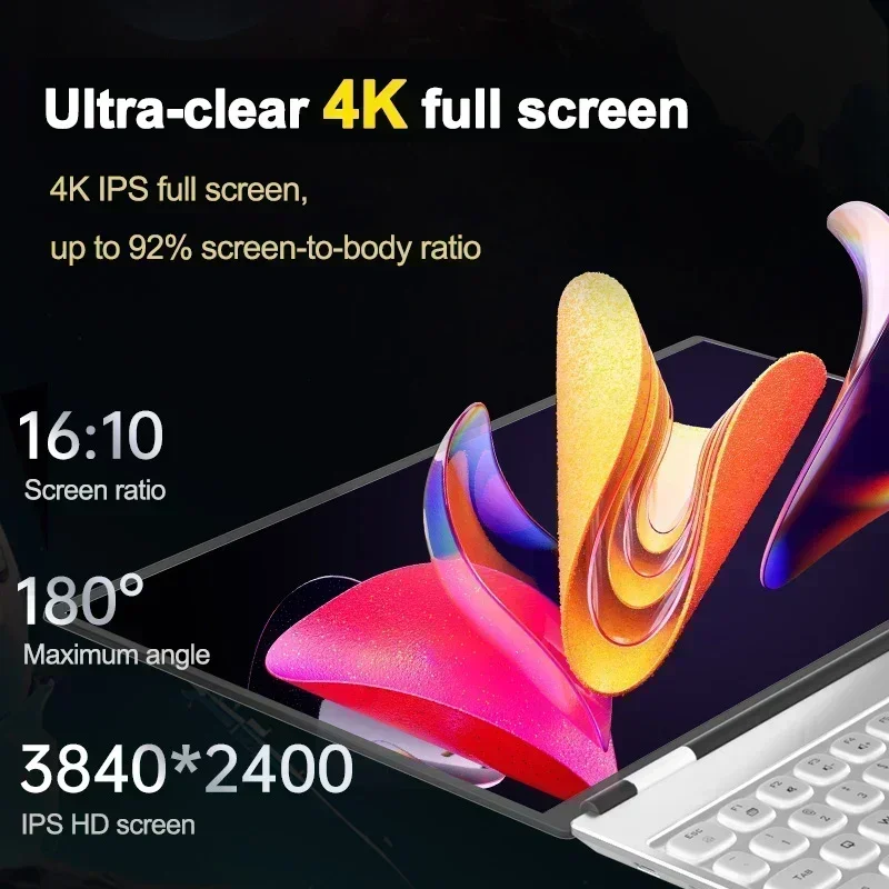 NEW  Laptop Intel N95 4K HD 12 - Pc Gaming Notebook 评论和价格