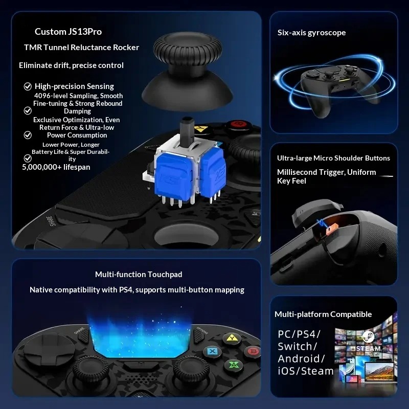 AceGamer D4 Wireless Steam Con - Joystick Pc Gaming 评论和价格
