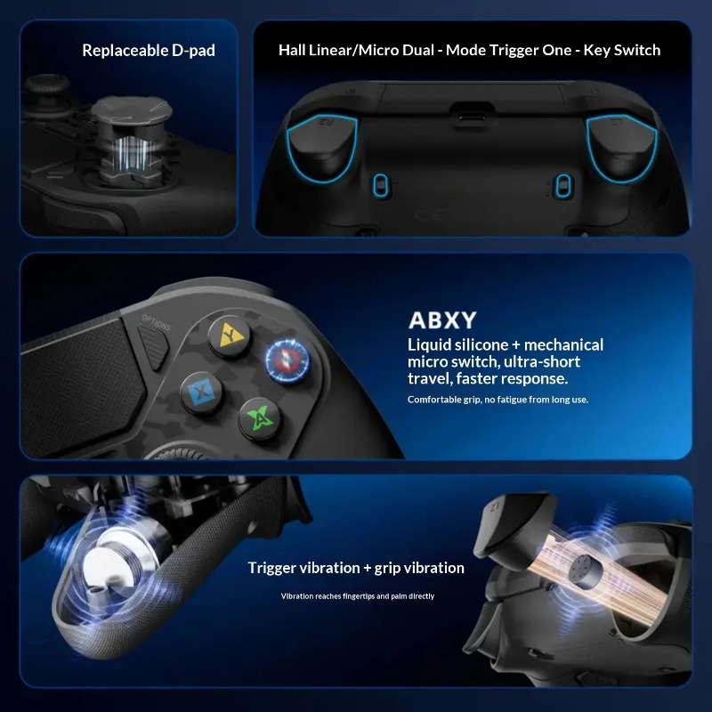 AceGamer D4 Wireless Steam Con - Joystick Pc Gaming 评论和价格