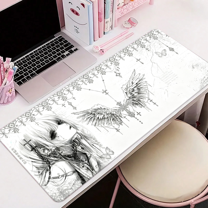 Leather Mousepad Black White A - Pc Gaming Keyboards 评论和价格