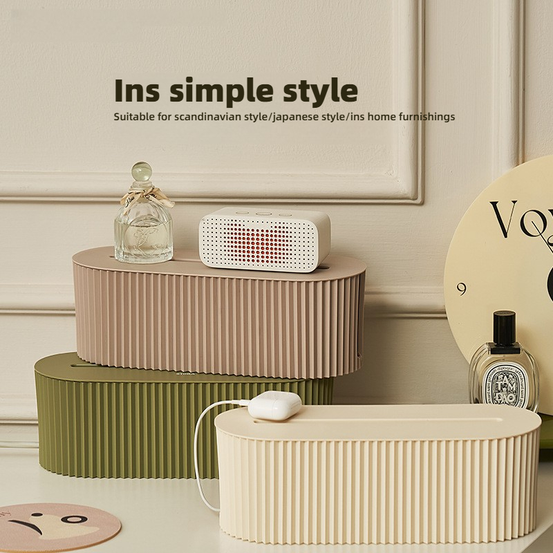 Cable Organizer Box - Hide Wir - Desk Cable Organizer 评论和价格