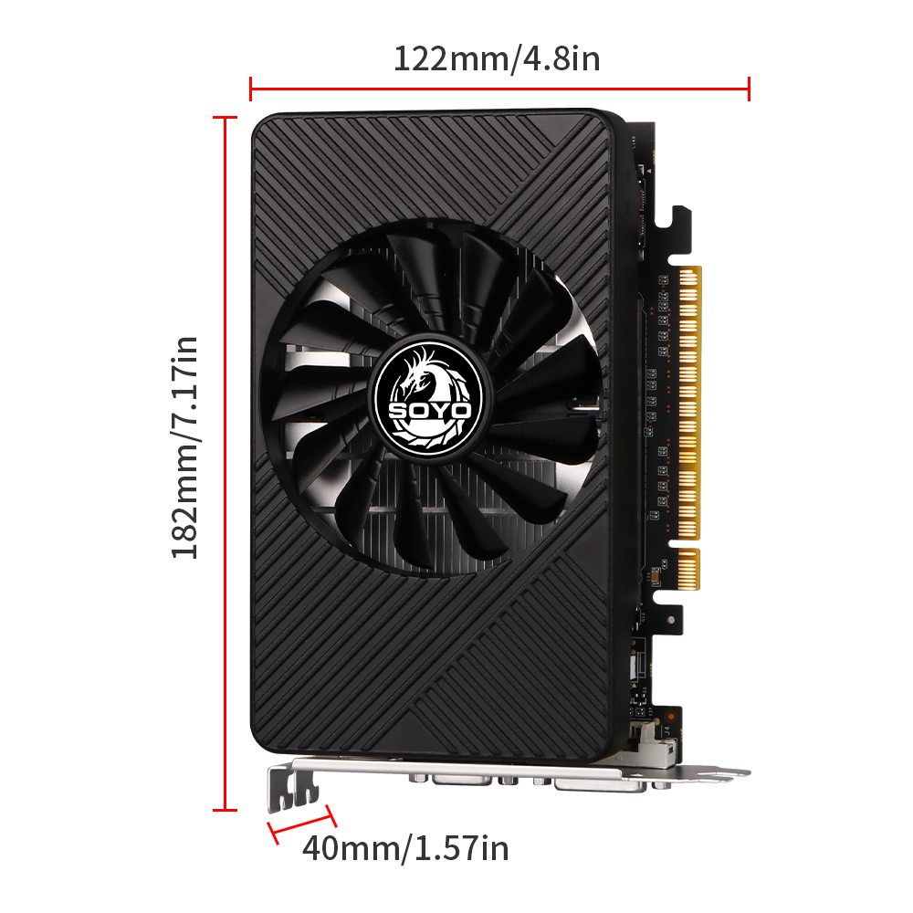 SOYO GTX 550TI Graphics Card G - Pc Gaming Nvidia 评论和价格