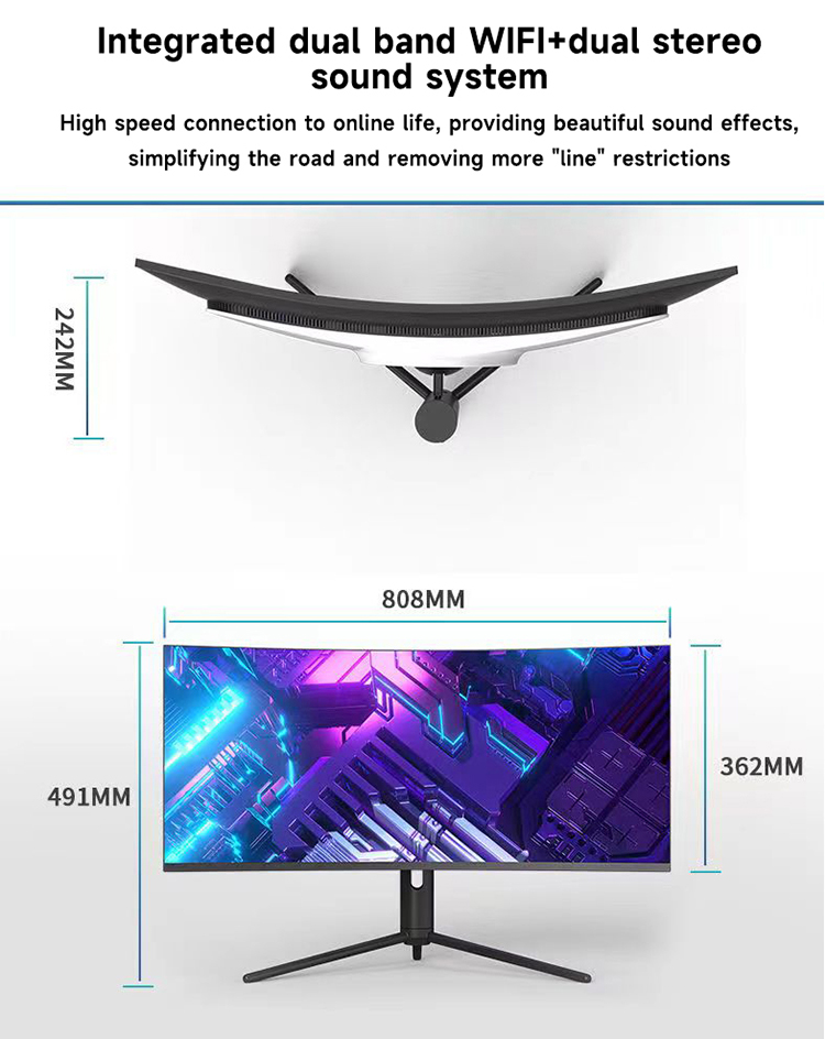 34 Inch 4K Curved Screen Deskt - Pc Gaming Core I7 评论和价格